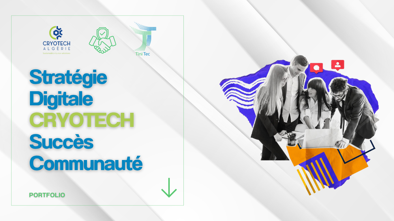 Visibilité Digitale et Création de Contenu pour les Réseaux Sociaux – Cryotech